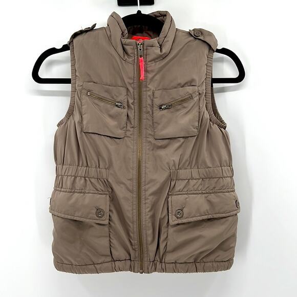 Crewcuts Sherpa Lined Vest - Mocha - 10 - Picture 1 of 5
